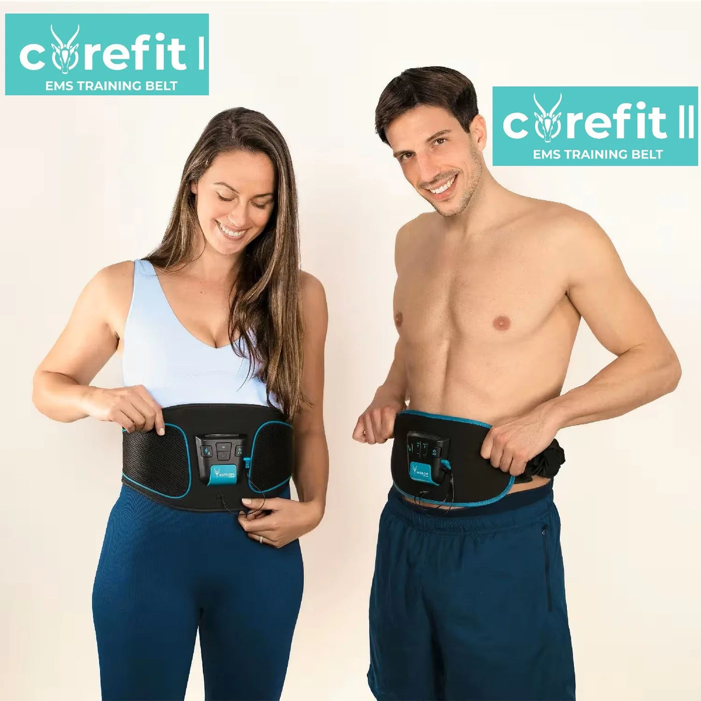 Antelope by Beurer Corefit I EMS Abdominal Toning Belt β German Engineered Muscle & Fat Burn Trainer