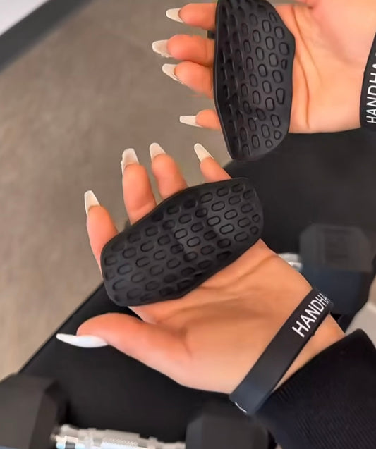 GymGen PowerGrips – Grey