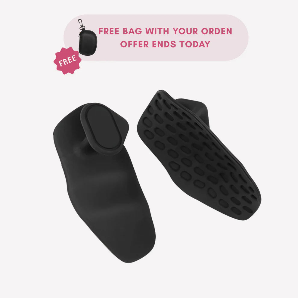 Anti-Slip Ergonomic Hand Grips – Black