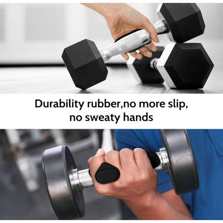 Anti-Slip Ergonomic Hand Grips – Grey