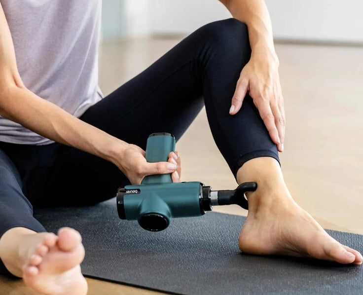 Beurer MG 99 Compact Deep Tissue Massage Gun – 5 Speeds, 4 Attachments, Rechargeable