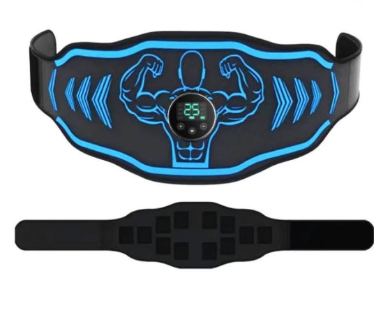 KT – EMS Vital Flex Abdominal Stimulator Belt | USB Rechargeable, 6 Modes, 18 Intensity Levels