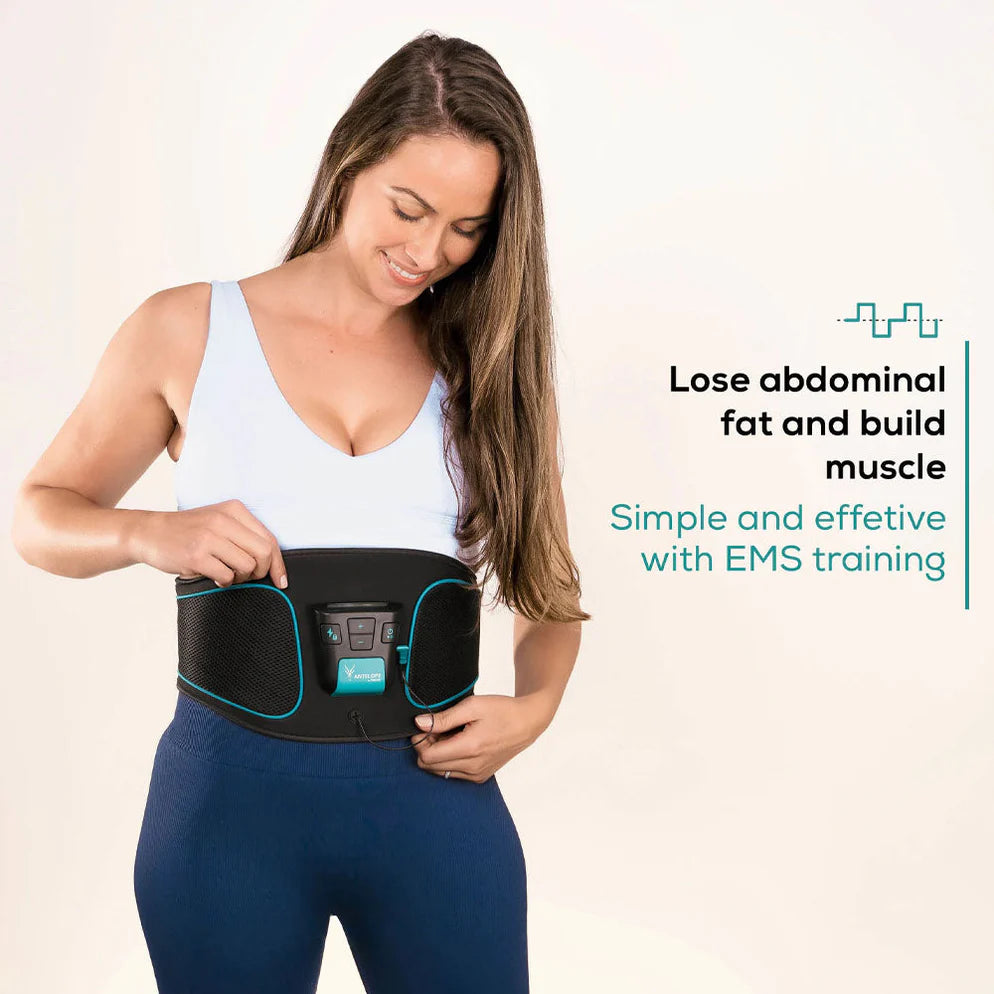 Antelope by Beurer Corefit I EMS Abdominal Toning Belt – German Engineered Muscle & Fat Burn Trainer