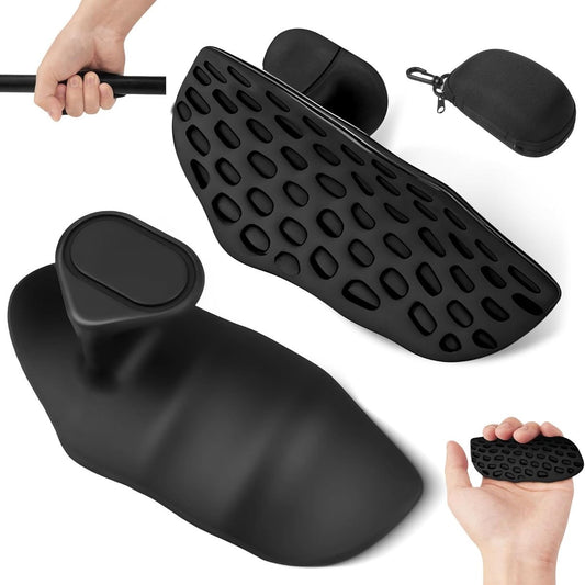 Anti-Slip Ergonomic Hand Grips – Black