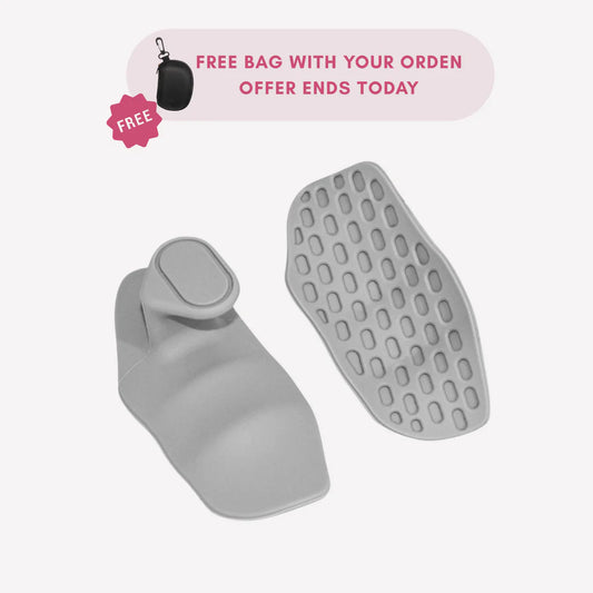 Anti-Slip Ergonomic Hand Grips – Grey