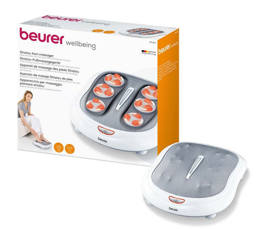 Beurer FM 60 Shiatsu Foot Massager - Soothing & Circulation Boosting with Heat Function
