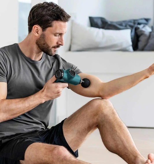 Beurer MG 99 Compact Deep Tissue Massage Gun – 5 Speeds, 4 Attachments, Rechargeable