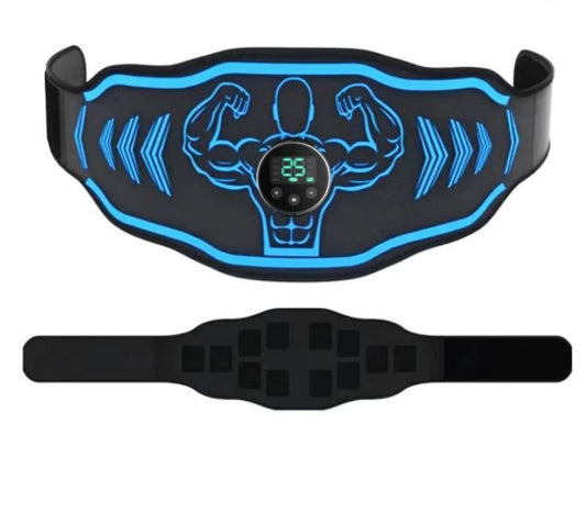 KT – EMS Vital Flex Abdominal Stimulator Belt | USB Rechargeable, 6 Modes, 18 Intensity Levels