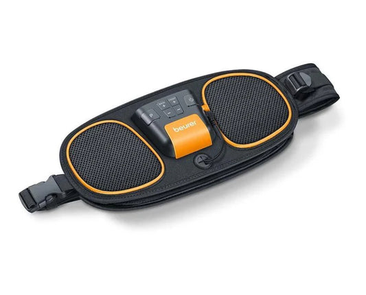 Beurer EM 39 2-in-1 Abdominal & Back Muscle Belt – German Engineered EMS Core Trainer